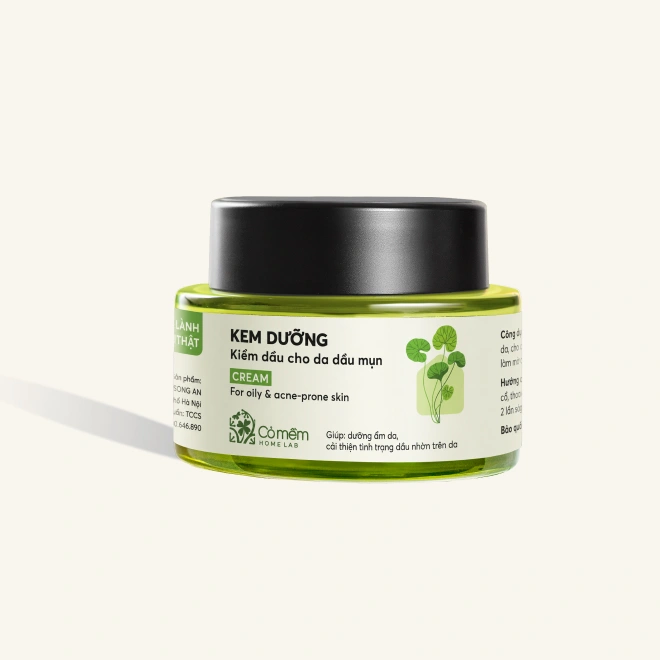 Kem Dưỡng Ẩm Kiềm Dầu Cho Da Dầu Mụn