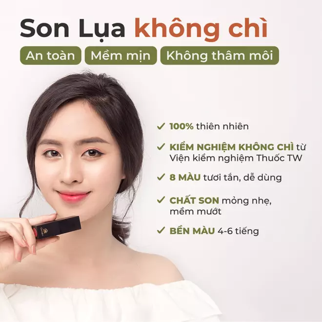 [SET QUÀ TẶNG] Môi xinh (Son màu + Son dưỡng)