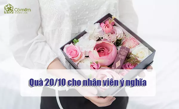 Top 10+ món quà 20/10 cho nhân viên, đồng nghiệp nữ độc đáo, ý nghĩa