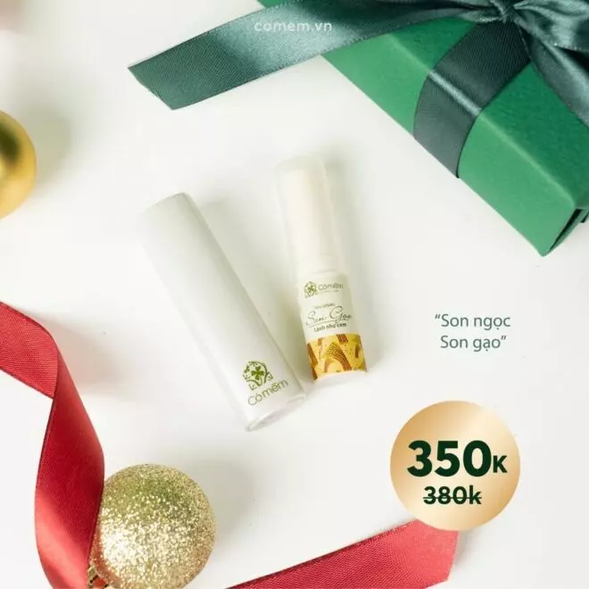 [SET QUÀ TẶNG] Son Ngọc + Son Gạo