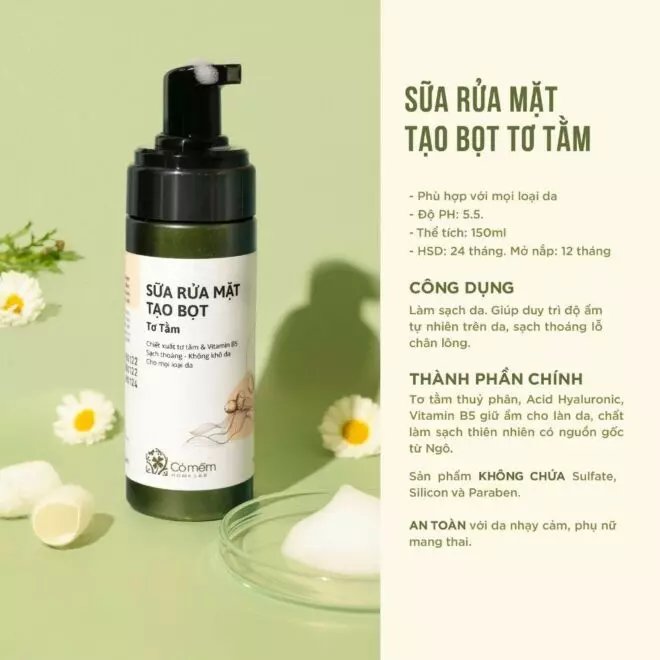 [SET QUÀ TẶNG] Bộ Chăm sóc da Tơ Tằm - dưỡng ẩm, chống lão hoá chuyên sâu 3 bước