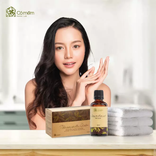 Thảo mộc gội đầu Cỏ Mềm - Bồ kết túi lọc