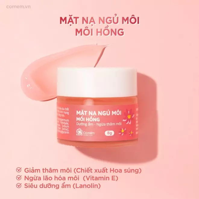 [SET QUÀ TẶNG] Mặt nạ ngủ môi + Son dưỡng dành cho bạn gái