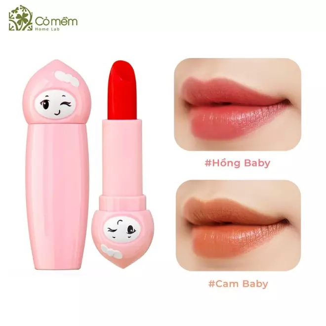 [SET QUÀ TẶNG] cho bé gái Son búp bê + Son dưỡng Gạo