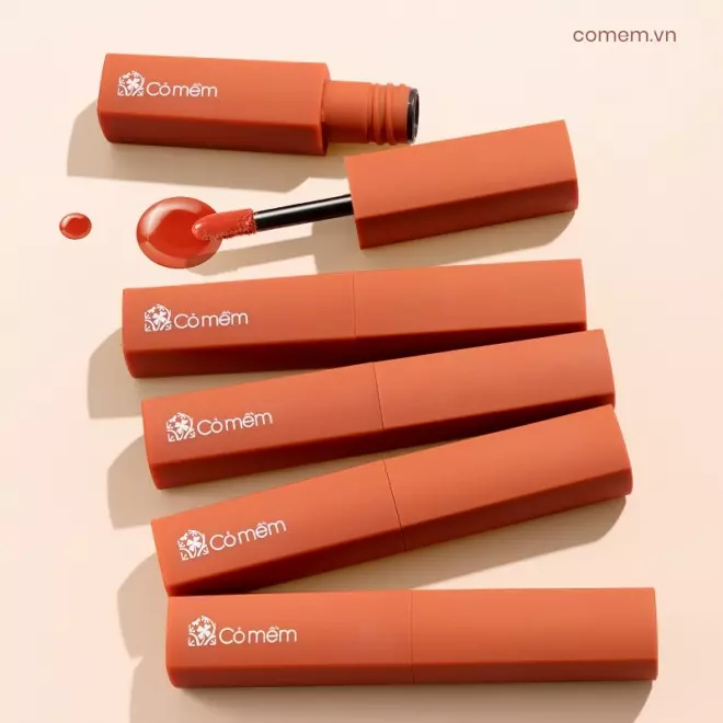 [SET QUÀ TẶNG] Son kem Nhung + son dưỡng + lipscrub