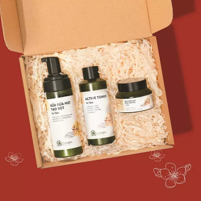 [SET QUÀ TẶNG] Bộ Chăm sóc da Tơ Tằm - dưỡng ẩm, chống lão hoá chuyên sâu 3 bước