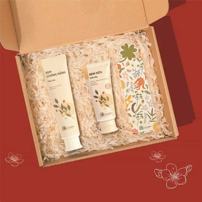 [SET QUÀ TẶNG] Bộ Trang điểm 2 bước (Kem chống nắng + Kem nền)