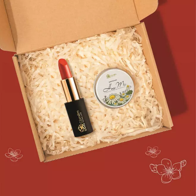 [SET QUÀ TẶNG] Son Lụa Diễm + Nước hoa khô