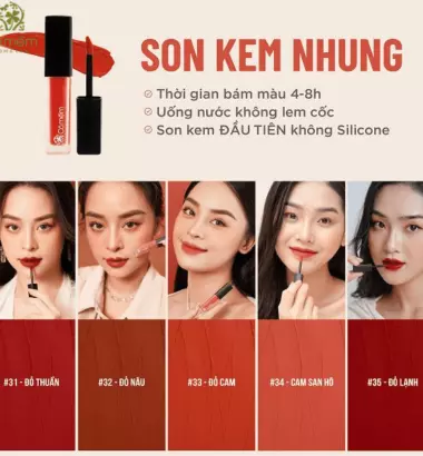 Top 10 Son lì lâu trôi, chính hãng, chưa bao giờ hết HOT hiện nay