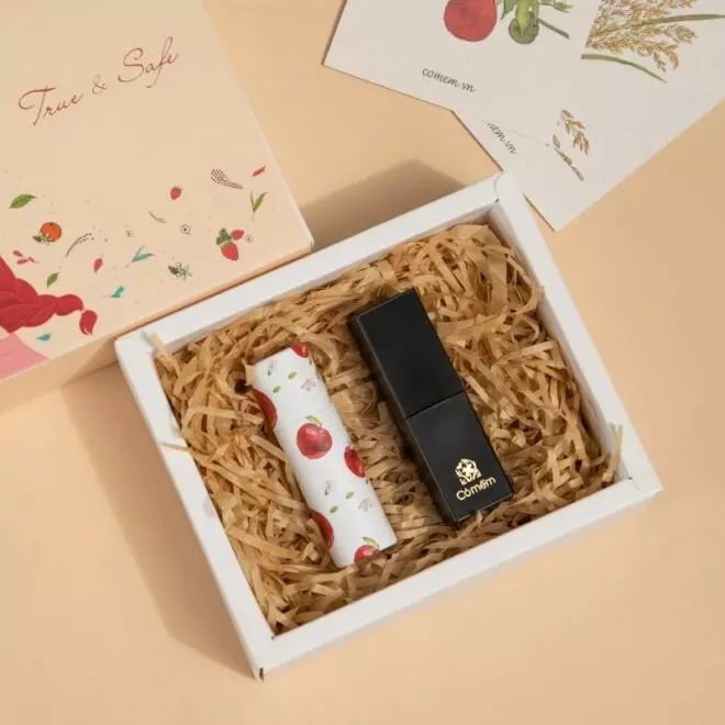 [SET QUÀ TẶNG] Môi xinh (Son màu + Son dưỡng)