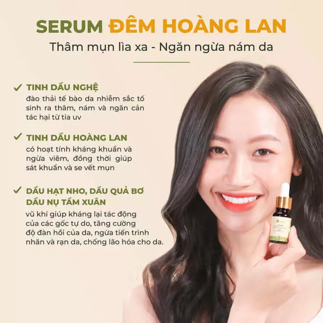[SET QUÀ TẶNG] Serum dưỡng da Hoàng lan + Xà bông Gấc nghệ