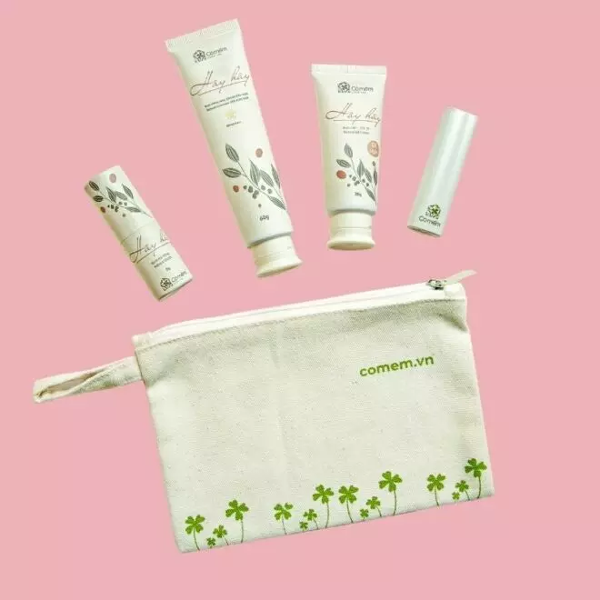 Túi vải đựng mỹ phẩm