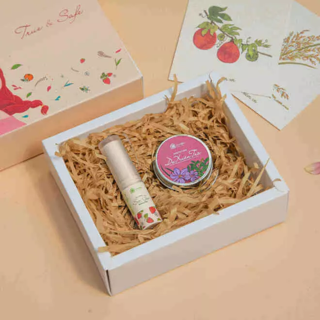 [SET QUÀ TẶNG] Son dưỡng gạo + Nước hoa khô