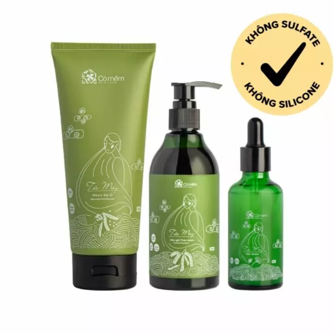 [SET QUÀ TẶNG] Bộ sản phẩm Chăm sóc tóc toàn diện Tóc Mây