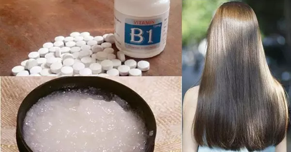 "Thực hư" vitamin B1 giúp tóc mọc Vượt trội - Chắc khoẻ