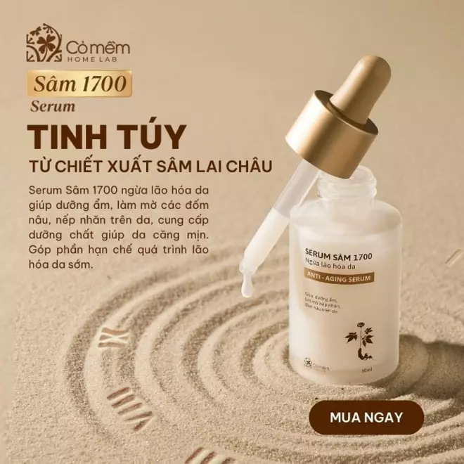 [SET QUÀ TẶNG] Combo 2 Bước Chuyên Sâu Sâm 1700 Cấp Ẩm Ngừa Lão Hoá