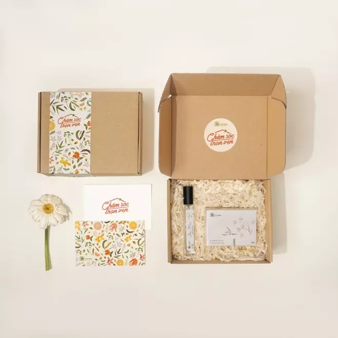 [SET QUÀ TẶNG] Xà bông hương nước hoa + Nước hoa bí mật