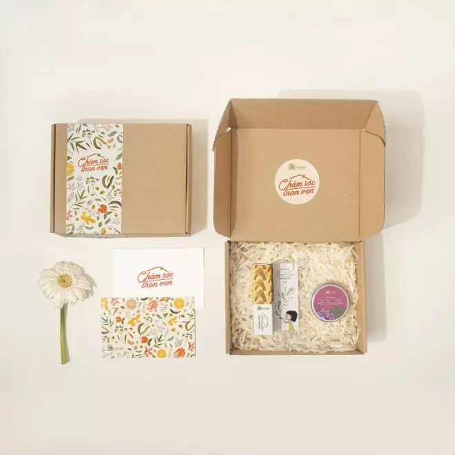 [SET QUÀ TẶNG] Son dưỡng gạo + Nước hoa khô