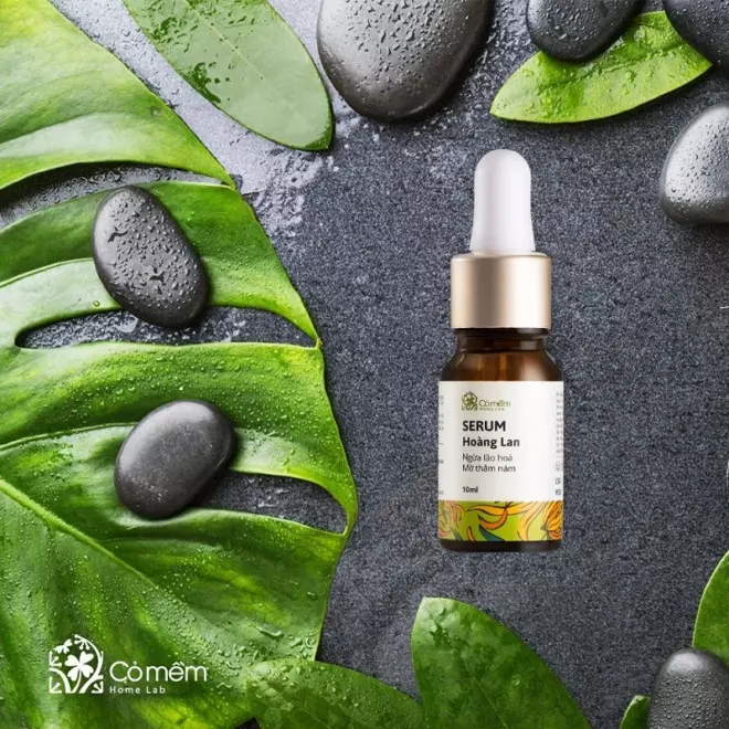 [SET QUÀ TẶNG] Serum dưỡng da Hoàng lan + Xà bông Gấc nghệ